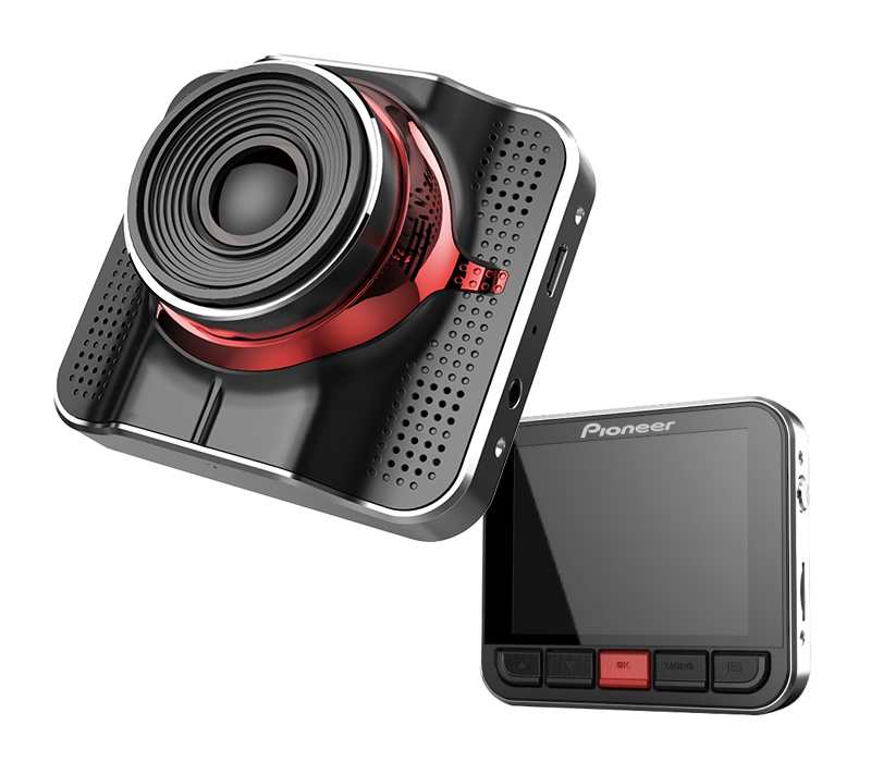 Pioneer VREC-100CH Full HD Car Dash Camera Driving Data Recorder w/ 2.7  Monitor 