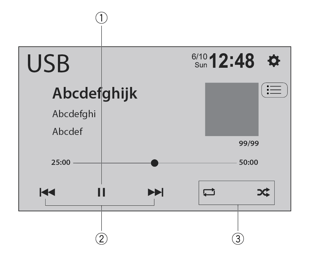 Audio operation