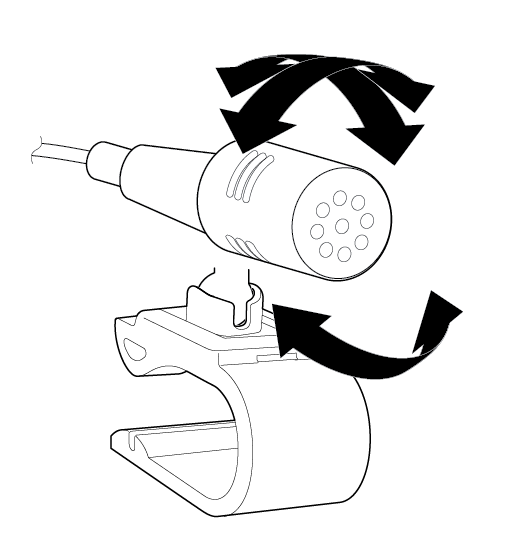 Adjusting microphone angle