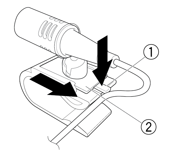 Detach microphone base